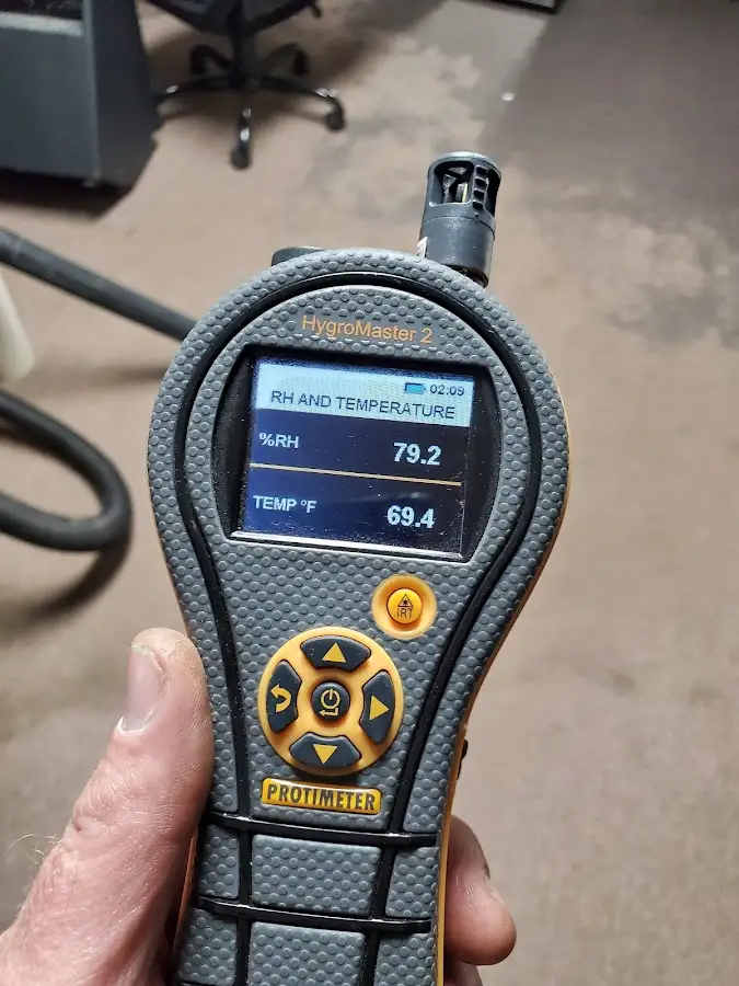 Moisture meter humidity assessment for Fire & Smoke Damage Restoration in Cudahy